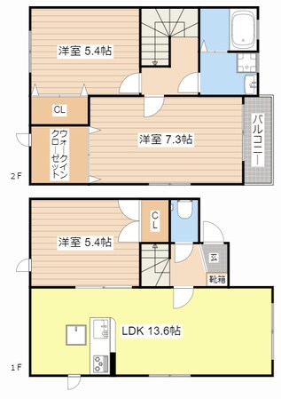 ミツワスクエアの物件間取画像